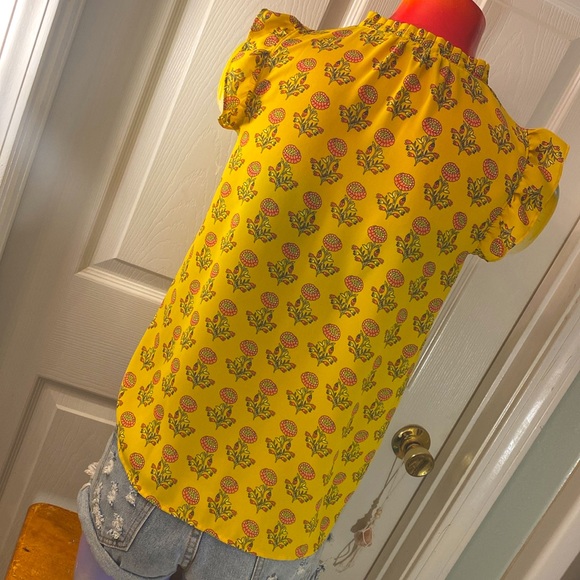 LOFT Petite Adorable Floral Blouse - Picture 8 of 11